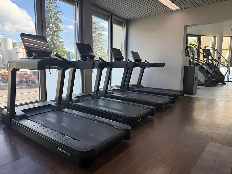 Laufbänder im Fitness Club Fellbach