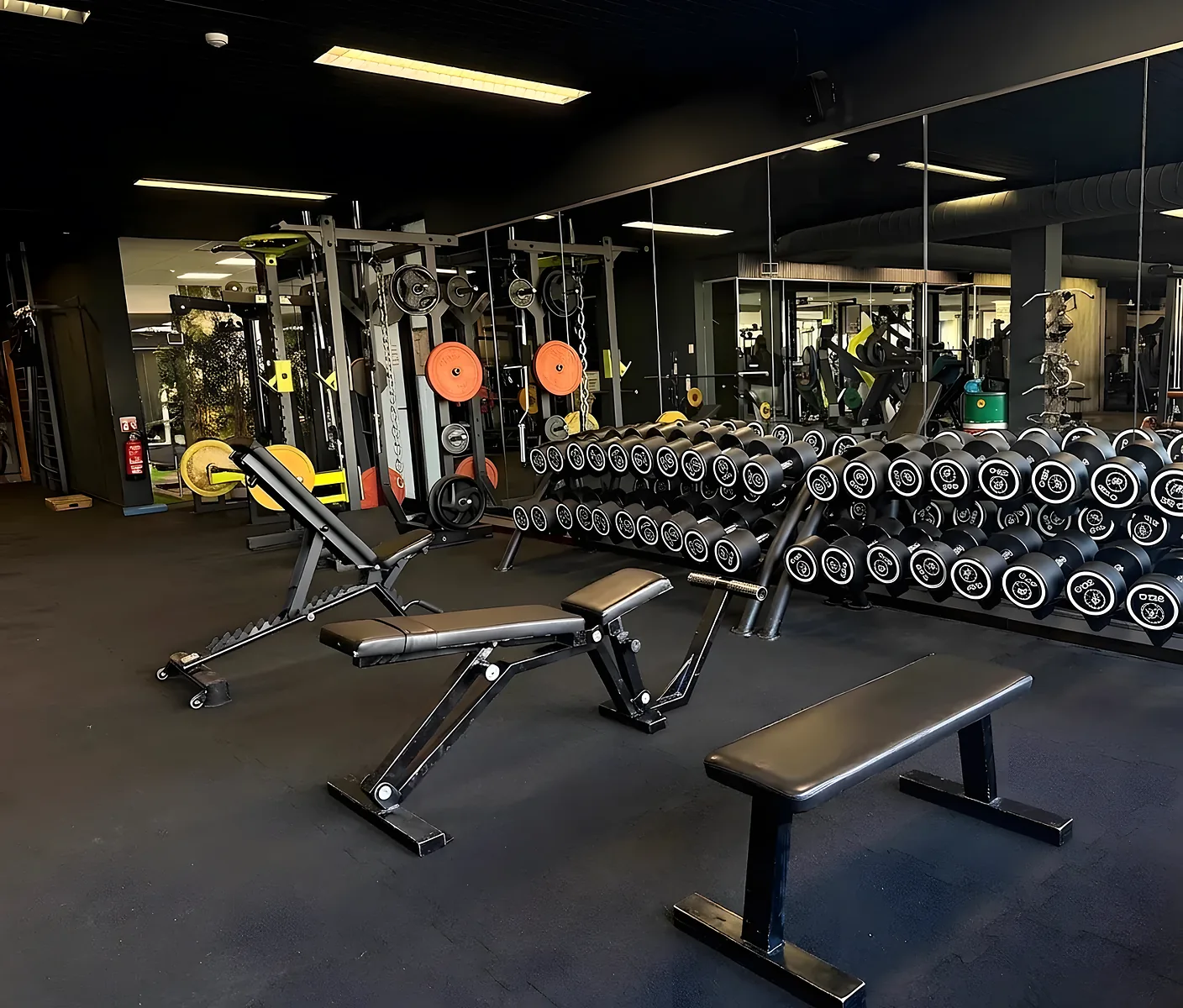 Krafttraining im Fitness Club Fellbach