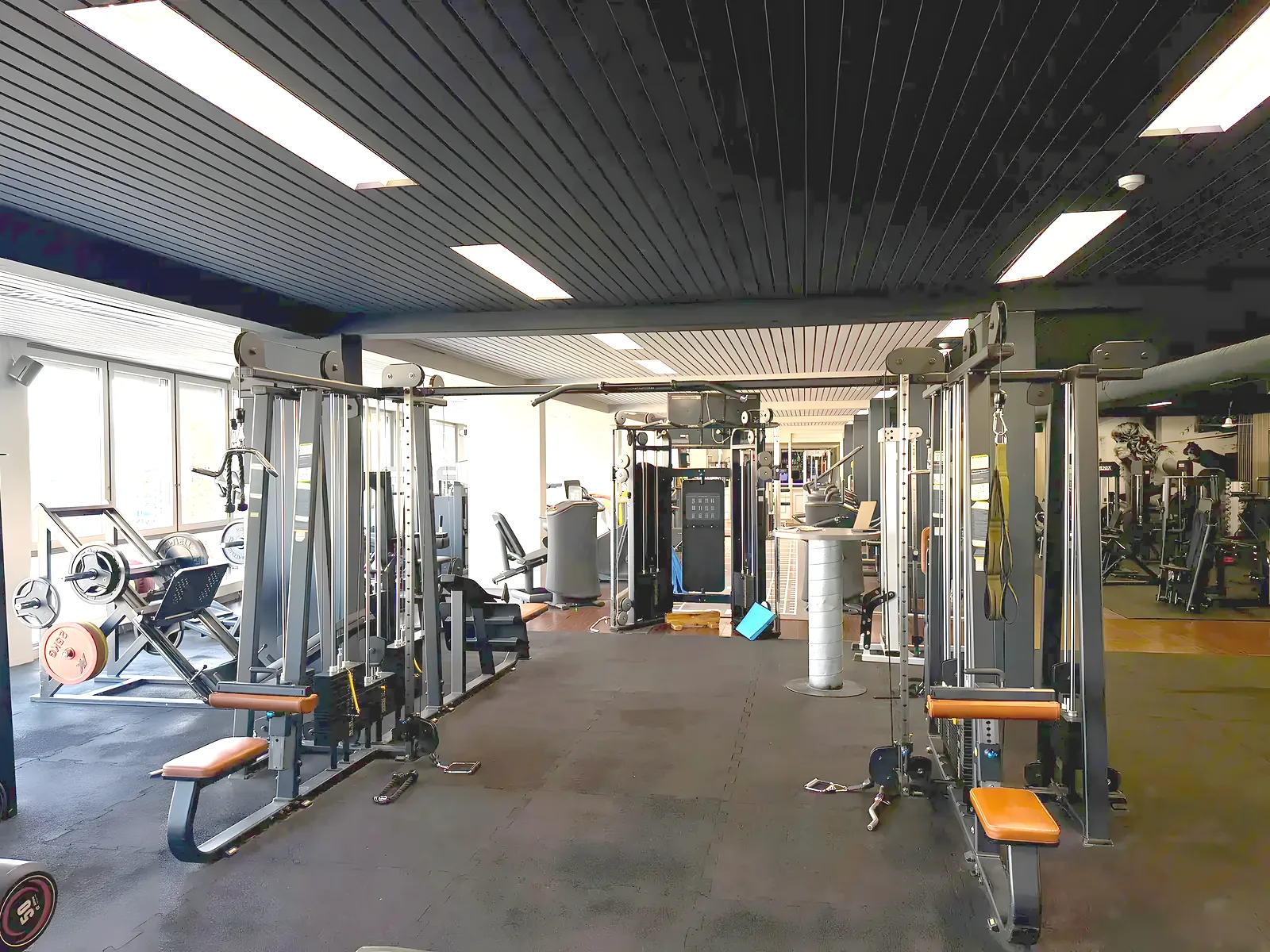 Trainingsfläche im Fitness Club Fellbach, 10 Minuten von Waiblingen